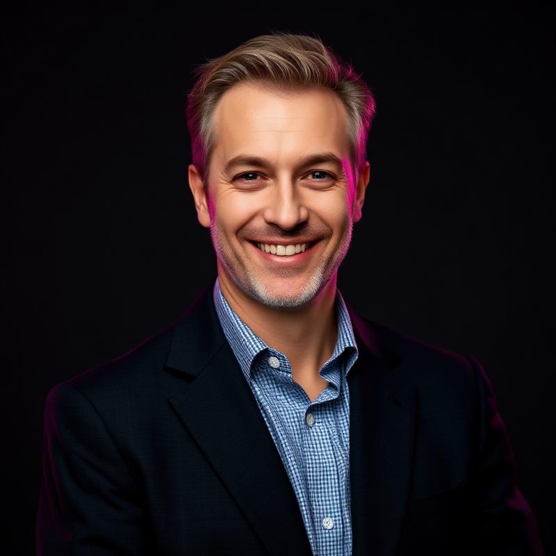 Portrait of business expert 1
